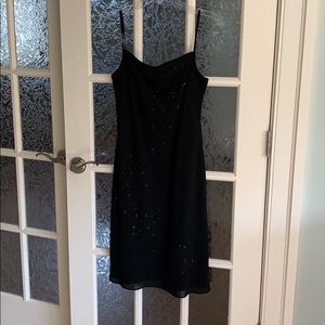 Black cocktail dress